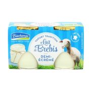 Yaourt de Brebis 1/2 écrémé 2 x 125gr