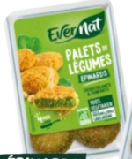 Palets de légumes épinards 180g