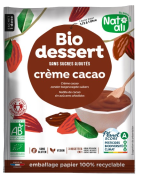 Biodessert crème cacao sans sucre ajouté 45gr
