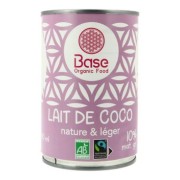 Lait de coco nature et léger 400ml