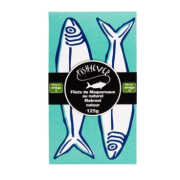 Filets de maquereaux au naturel 125gr