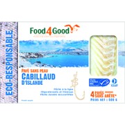 Pavé de cabillaud de Norvège MSC 500g