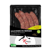 Saucisses du Berger aux herbes x4 230gr