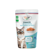 Emincés chat stérilisé au saumon 85gr