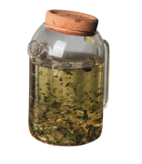 Grande théière transparente 1L