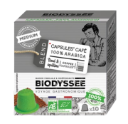 Capsules 100% arabica medium x10