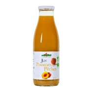 Jus de Pomme et Pêche bio