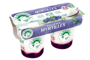 Yaourt de Brebis à la Myrtille 2 x 125gr