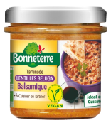 Tartinade lentilles beluga, balsamique 140gr