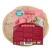 Wraps farine complète blé et avoine x6