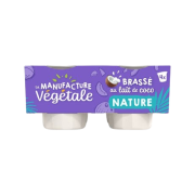 Dessert végétal coco nature 4x100g