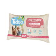 Lingettes compostables calendula