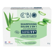 Shampooing solide 2 en 1 Aloe Vera 85gr