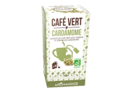 Café vert Cardamome Bio x18 sachets