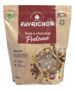 Muesli protéiné soja et chocolat