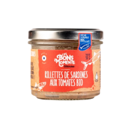 Rillettes de sardines aux tomates 90g
