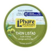 Thon Listao à l'huile d'olive vierge 160gr