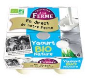 Yaourt nature bio et local x4