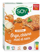 Grinioc orge, chèvre, miel et noix 200g