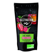 Thé vert fruits rouges équitable 100g