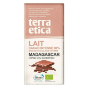 Chocolat au lait 50% cacao Madagascar 100gr