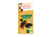 Chocolat noir bio noisettes caramélisées 200gr