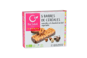 Barres noisettes et chocolat au lait x 5 130gr