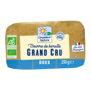 Beurre doux de Baratte Grand Cru biologique