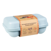 Boîte à oeuf coquille bleu