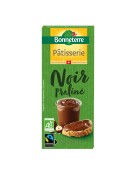 Chocolat noir pâtissier au praliné 180gr