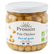 Pois chiches sans sel 230gr net égoutté
