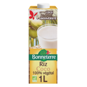 Boisson de riz et coco 1L