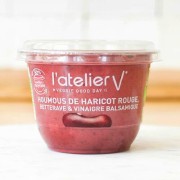 Houmous d'haricots rouges et de betteraves 150g