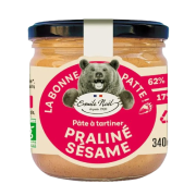 Pâte à tartiner praliné sésame 340g