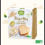 Biscottes à la farine d'épeautre 270gr