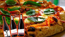 Pizza méditerranéenne aux légumes