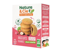 Biscuits fourrés choco noisette 135g