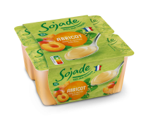 Yaourt de soja Abricot 4 x 100gr