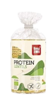 Galettes de protéines de lentilles allégées en sel 100gr