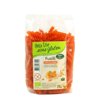Fusilli lentilles corail 250g