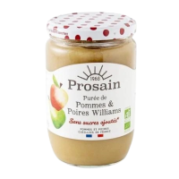 Purée Pomme Poire William 620gr