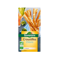 Croustilles au chèvre 100g
