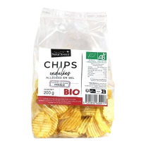 Chips ondulées sans sel 200g
