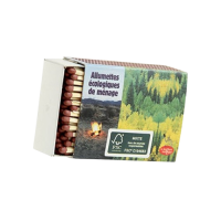 Lot de 4 boîtes d'allumettes