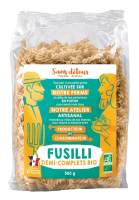 Fusili blé dur demi complet 500g