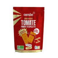 Crackers tomate & piment d'Espelette