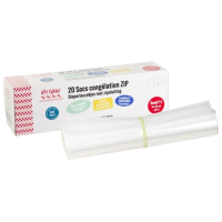 Sacs de congélation zippés x20