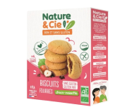 Biscuits fourrés choco noisette 135g