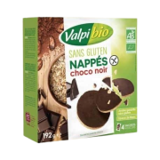 Biscuits nappés chocolat noir 192g