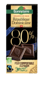 Chocolat noir degust rep dominicaine 80%
